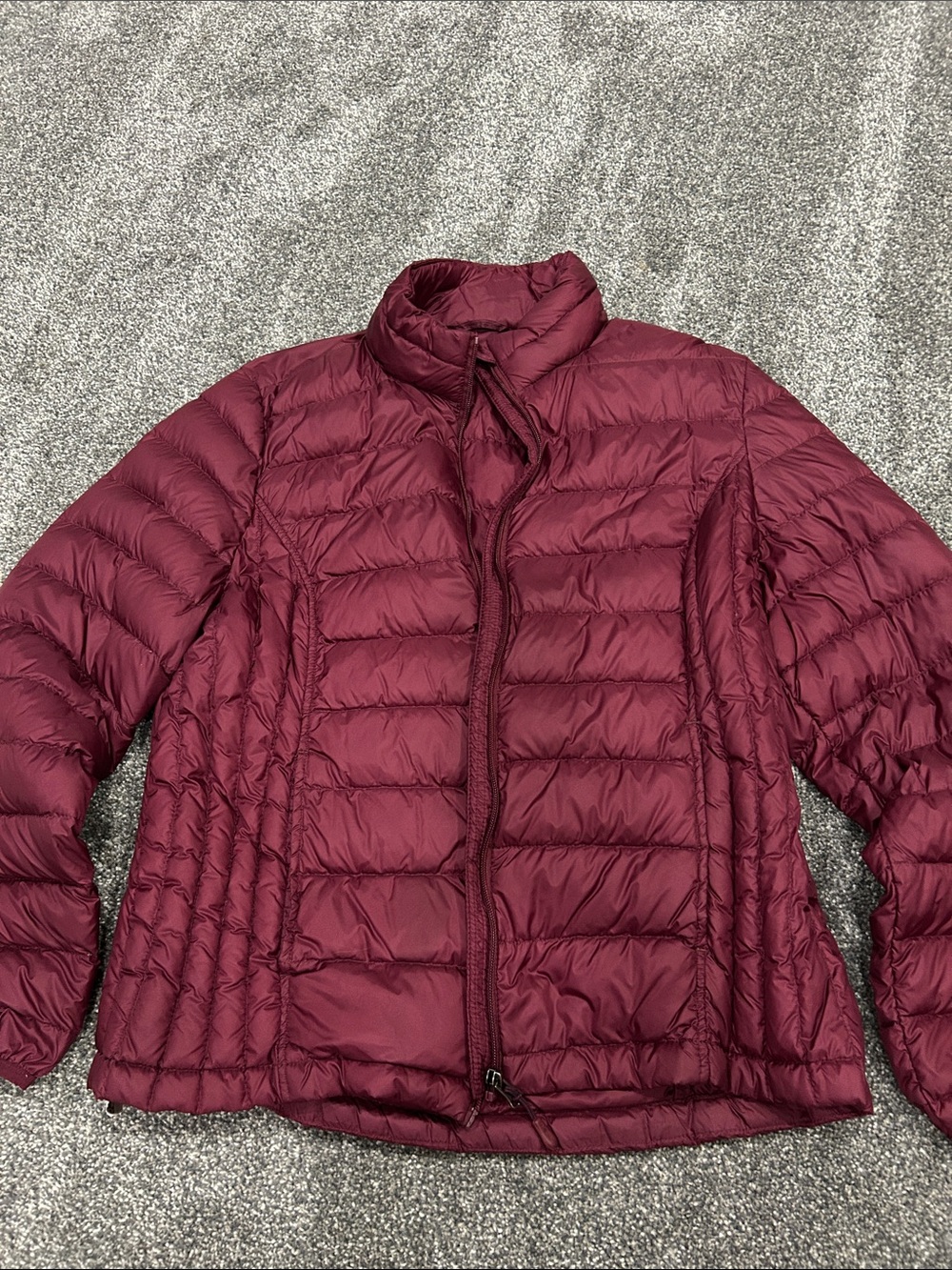 32 Degrees Women's Quilted Puffer Jacket - Burgundy